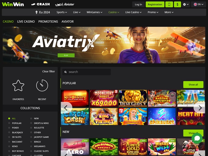 Odkryj magiczny świat gier w WinWin Casino